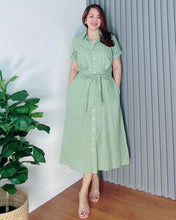 Load image into Gallery viewer, *Julia Maxi Polka  Dress 0023