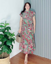 Load image into Gallery viewer, *Bela Maxi Printed Dress 0155