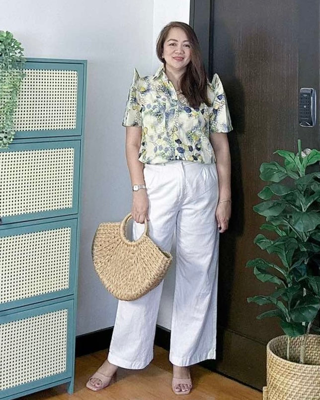*Maria Filipiñana Inspired Top 0017