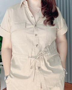 *Ingrid Plain Light Mocha Coordinates 0015