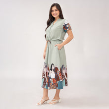 Load image into Gallery viewer, Sale! Donna Senefa Printed Dress 0320