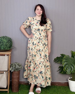 Atasha Printed Maxi  Dress  0032