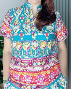 *Justine Printed Coordinates 0015