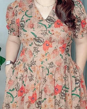 Load image into Gallery viewer, *Ariana Printed Maxi Dress 0110