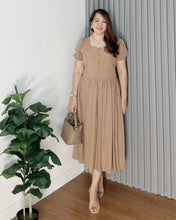Load image into Gallery viewer, *Aubrey Plain Brown Dress 0148