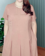Load image into Gallery viewer, Demi Maxi Plain Soft Linen Dress 0004