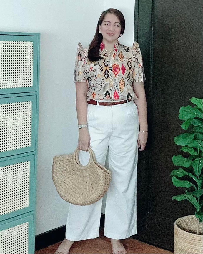 *Ines Filipiñana Inspired Top 0006