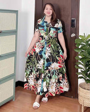 Load image into Gallery viewer, Kelly Maxi Printed Dress 0032