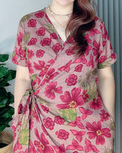 Load image into Gallery viewer, Mara Overlap Dress 0008