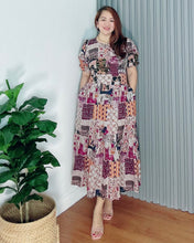 Load image into Gallery viewer, *Atasha Maxi Printed Dress 0064