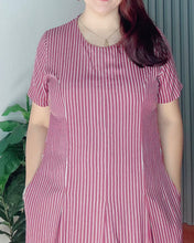 Load image into Gallery viewer, Demi Maxi Striped Dress 0024