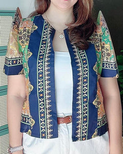 Marcela Filipiñana- Inspired Bolero Top 0012