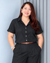 Load image into Gallery viewer, Yza Plain Black Coordinates 0003