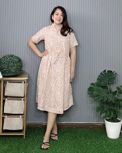 Sale! Katie Eyelet Brown Dress 0035