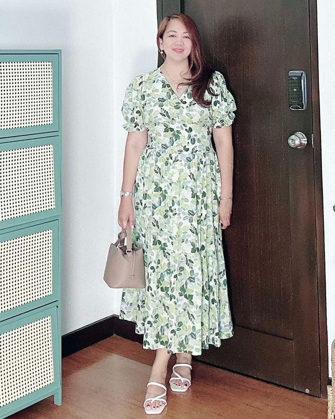 *Ariana Printed Maxi Dress 0089