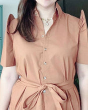 Load image into Gallery viewer, *Amor Filipiñana Premium Linen Dress 0004