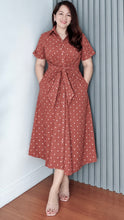 Load image into Gallery viewer, Cleo Polka Soft Cotton Dress 0003