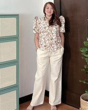 Load image into Gallery viewer, *Maria Filipiñana Inspired Eyelet Top 0026
