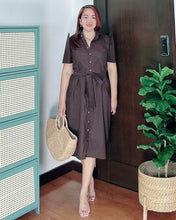 Load image into Gallery viewer, *Amor Filipiñana Premium Linen Dress 0014