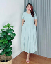 Load image into Gallery viewer, Demi Maxi Plain Soft Linen Dress 0008