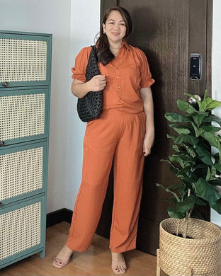 Trixie Plain Rust Orange Coordinates 0095