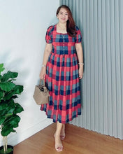 Load image into Gallery viewer, *Aubrey Checkered Dress 0133