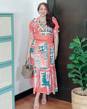 Load image into Gallery viewer, *Martha Maxi Printed Dress 0065