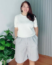 Load image into Gallery viewer, *Camia Stripe Gray Short 0014
