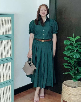 Amber Premium Linen  Top and Skirt Coordinates 0005