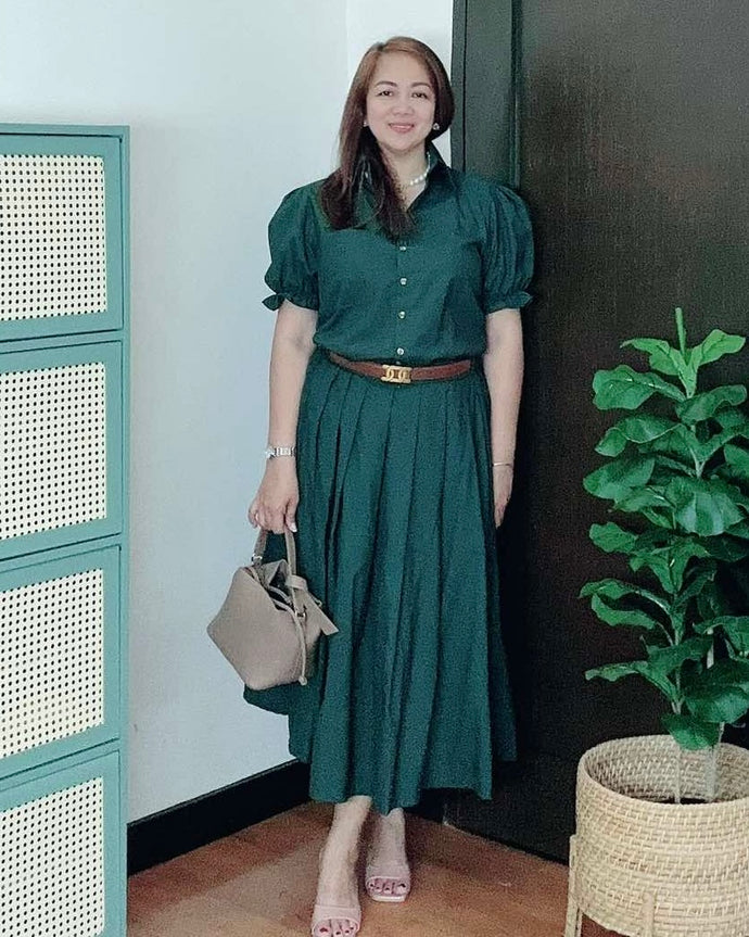 Amber Premium Linen  Top and Skirt Coordinates 0005