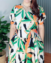 Load image into Gallery viewer, *Sigrid Maxi Printed Dress 0109