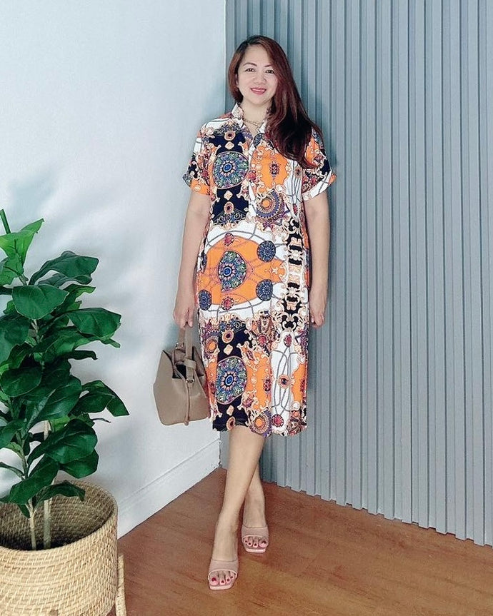 Bea Printed Dress 0067