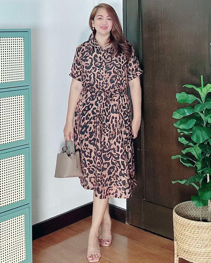 *Luna Printed Dress 0043