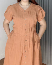 Load image into Gallery viewer, Aiza Cotton Linen Dress 0002