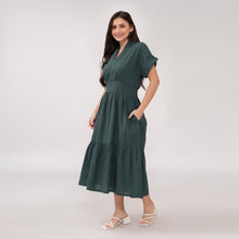 Load image into Gallery viewer, Althea Plain Maxi Dress 0021