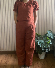 Load image into Gallery viewer, Chelsea Eyelet Dark Rust Coordinates 0018