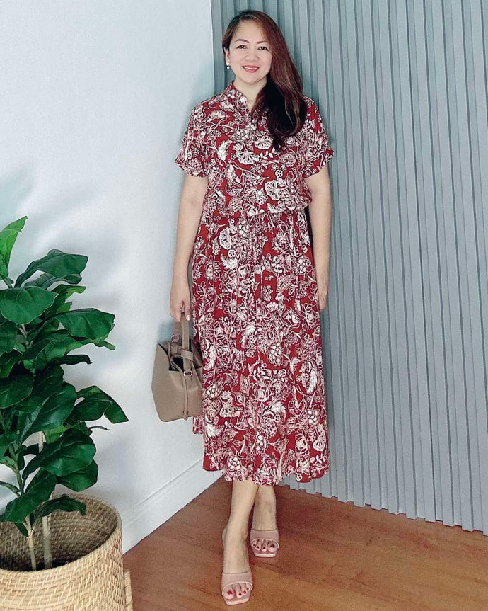 *Carmie Printed Dress 0155