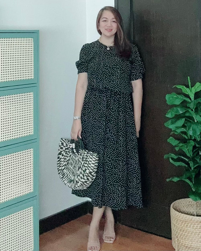 *Alexa Printed Dress 0066