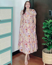 Load image into Gallery viewer, *Sigrid Maxi Printed Dress 0105