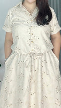 Load image into Gallery viewer, *Dahna Embroidered Eyelet Dress 0366
