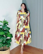 Load image into Gallery viewer, *Ariana Printed Maxi Dress 0131