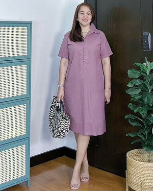 *Denise Plain Dress 0090