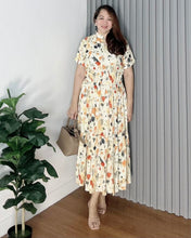 Load image into Gallery viewer, Sale! Selena Printed Maxi Dress 0042