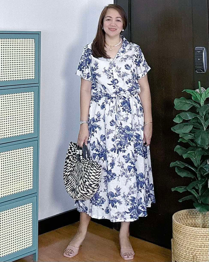 *Dahna Printed Dress 0346