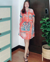 Load image into Gallery viewer, *Zoe Printed Dress 0004