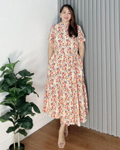Load image into Gallery viewer, Sale! Selena Printed Maxi Dress 0041