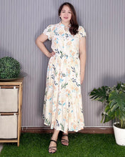 Load image into Gallery viewer, Bela Maxi Printed Dress 0110