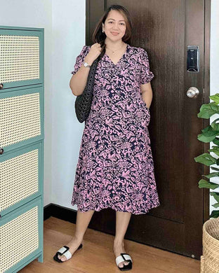 Sale! Lora Printed Dress 0075