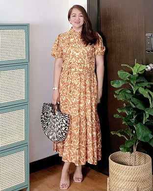 *Bianca Maxi Printed Dress 0252