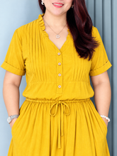 Load image into Gallery viewer, Alice Premium Woven Cotton Dress 0001